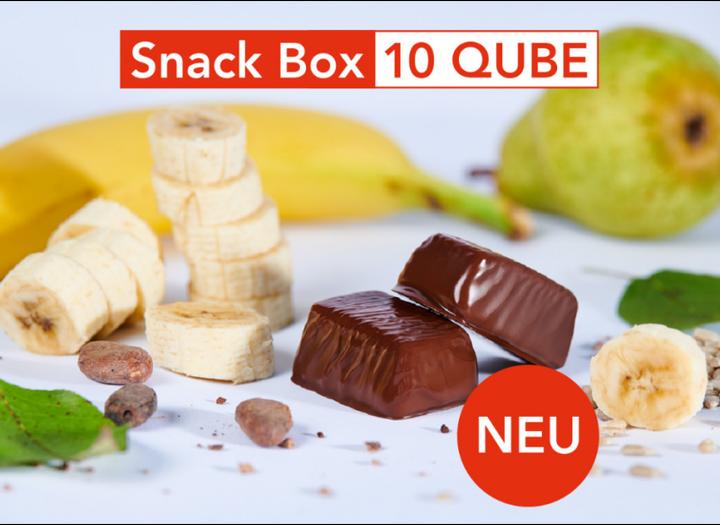 Actual product image Swiss Qube Snack Box Bane (10 Piece, Snacks, 280 g)