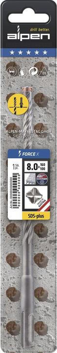 Productafbeelding Alpen SDSplus hamerboor FORCE Snijden (16 mm)