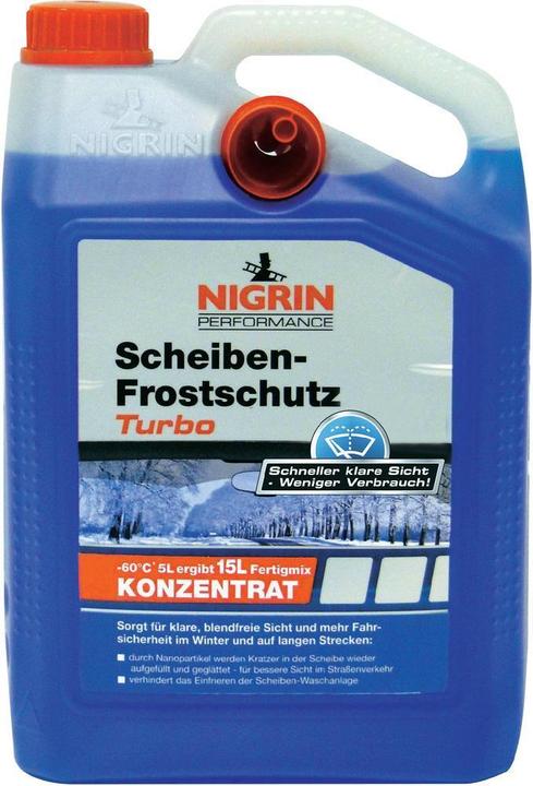Nigrin Car windscreen antifreeze turbo, concentrate (5 l)
