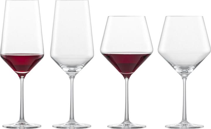 Actual product image Zwiesel Bordeaux und Burgunder Gläser Pure (68 cl, 4 Glasses, Red wine glasses)