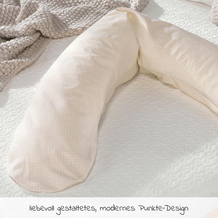 Image du produit Theraline Coussin d'allaitement "The Original" avec rembourrage en fibres creuses de polyester, y compris la (190 cm)