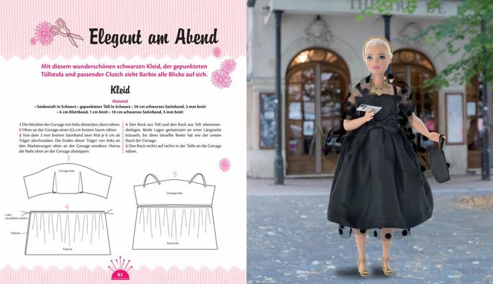 Produktbild Barbie. Kleider selber nähen (Deutsch, Annabel Benilan, 2017)