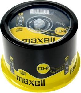 Actual product image Maxell CD-R 80min 700MB spindle 50pk 50 piece(s) (50 x)
