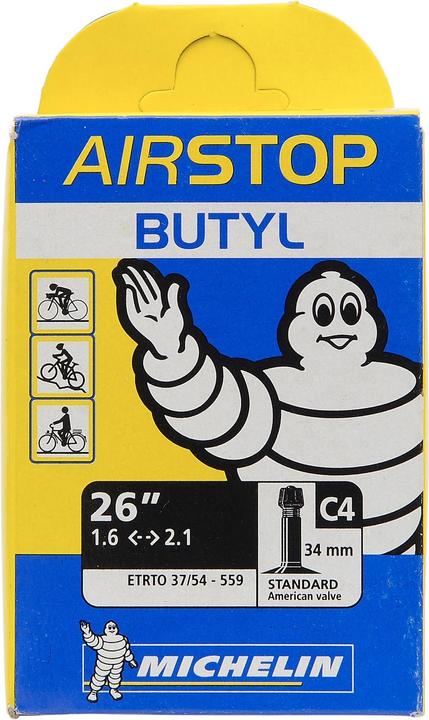 Image du produit Michelin Airstop C4 (Schrader (AV), 26", 34 mm)