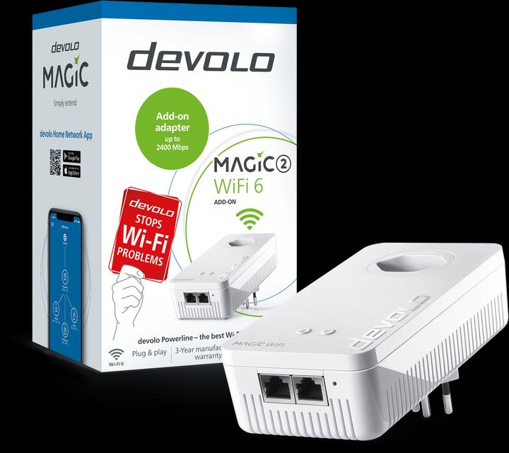 Image du produit Devolo Extension Magic 2 WiFi 6 (2400 Mbit/s)