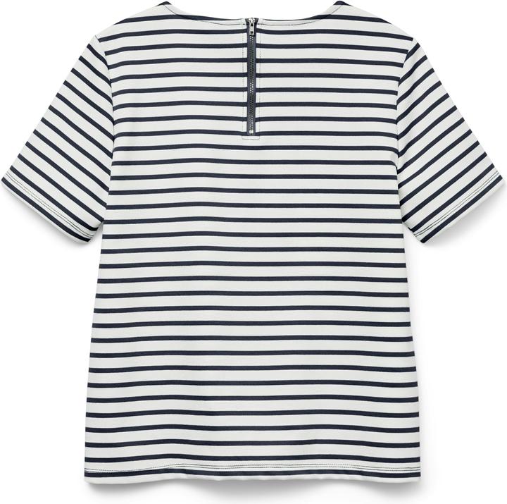 Actual product image Vero Moda Vmabby Ss Zip Top Jrs Noos (M)