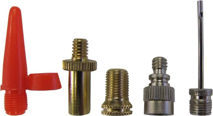 Produktbild Bike Equipment Ventiladapter-Set (5 Stk.) inkl. Ball-Adapter