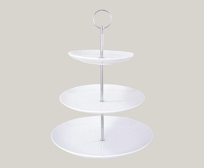 Immagine prodotto G. Wurm Etagere 16cm/21cm/26cm bianco Porz.