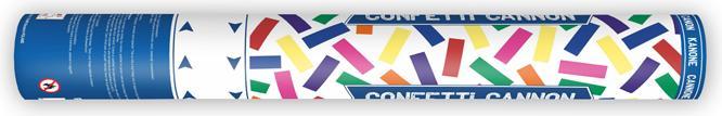 Immagine prodotto Partydeco Cannone di coriandoli - 40 cm - Strisce di carta - colorate