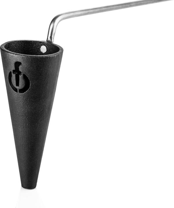 Actual product image Forged Flambadou silver