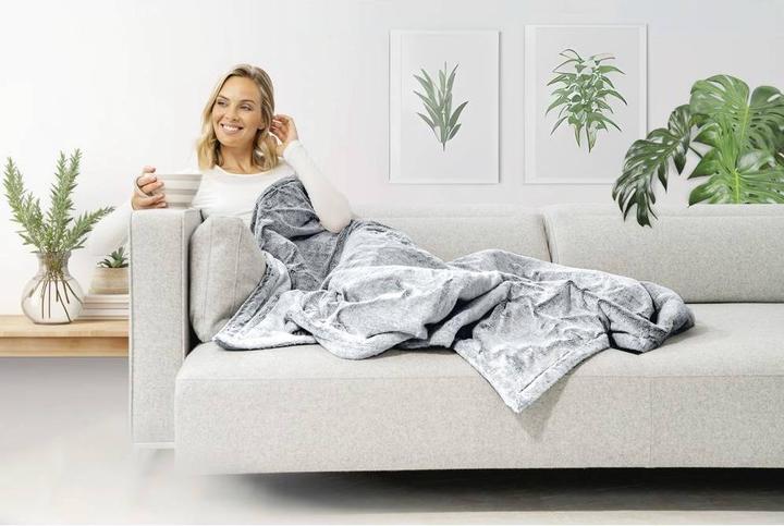 Produktbild Beurer HD 75 Nordic Grey Green Planet (180 x 130 cm)