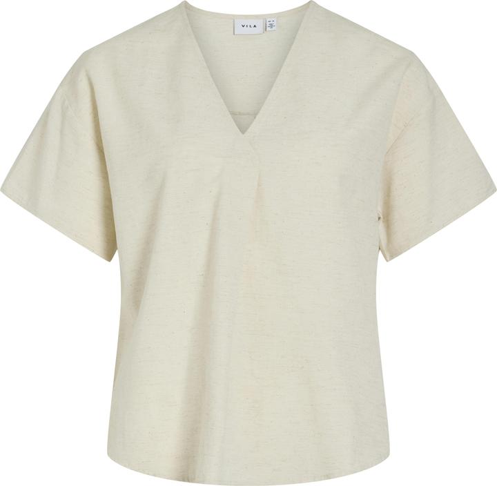 Image du produit Vila Haut décolleté en V avec manches courtes (34)