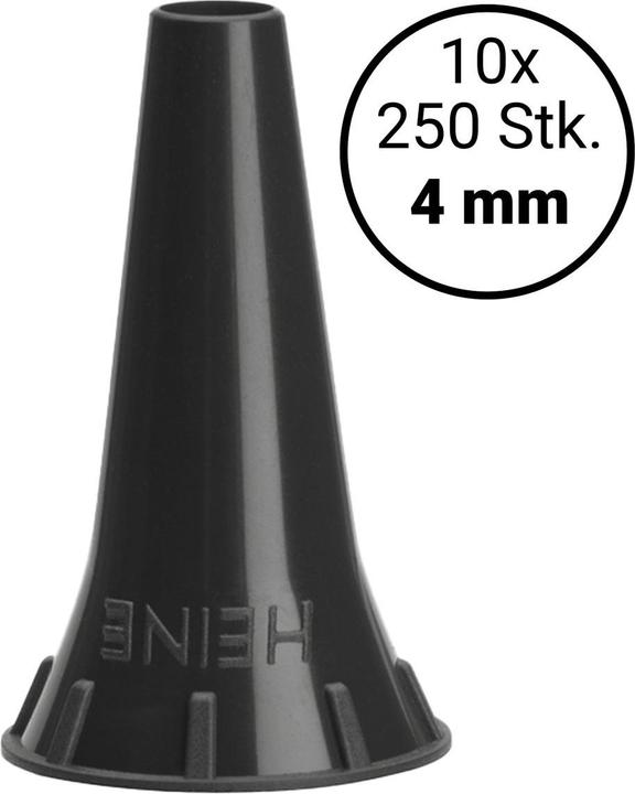 Actual product image Heine AllSpec Einweg-Tips 4.0 mm - 10x 250 Otoskop-Trichter