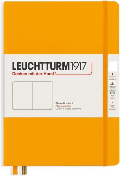 Image du produit Leuchtturm1917 Leuchtturm Pocket Blank.Ris.Sun (90 x 150 mm, Blanc, Couverture rigide)