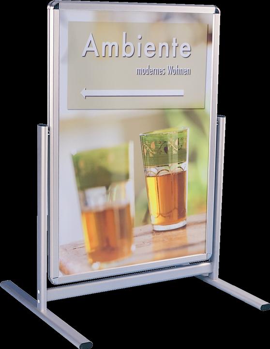 Produktbild Franken Plakatständer Aussenbereich