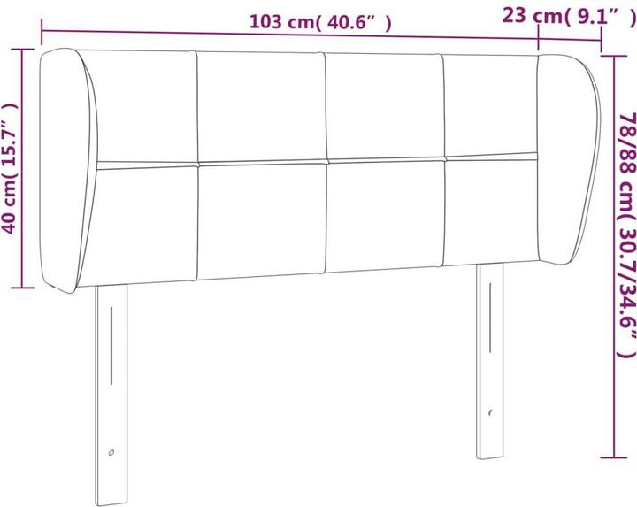 Produktbild VidaXL Sherwynd (103 x 23 x 88 cm)