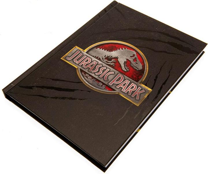 Image du produit Jurassic Park Carnet de notes Premium Logo A5 (A5, À rayures, Couverture rigide)