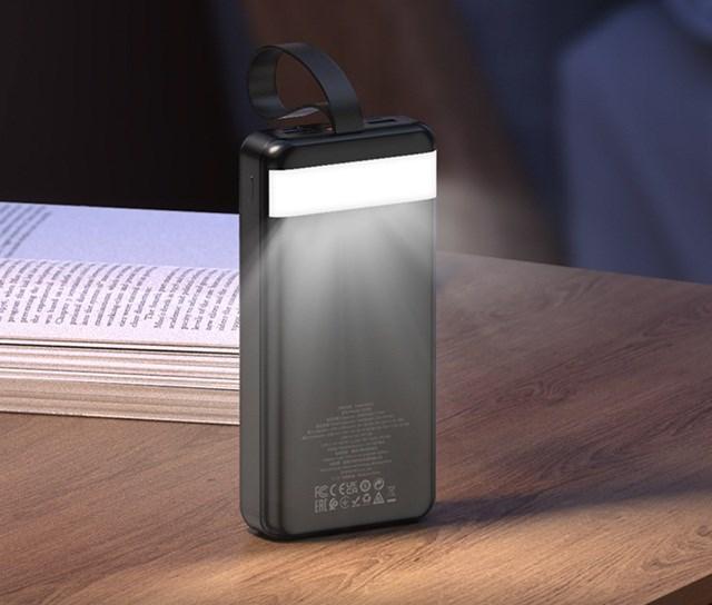 Actual product image Hoco J123B Powerbank 30 000 mAh Schwarz (30000 mAh)