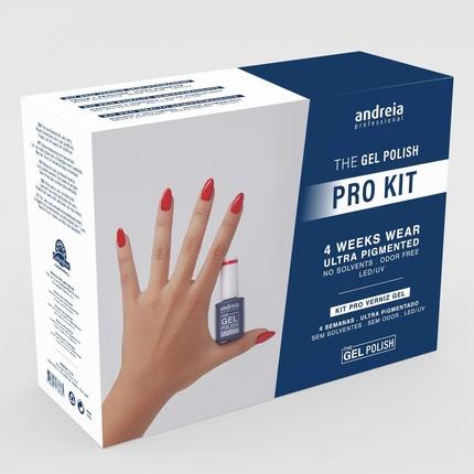 Produktbild Andreia Professional Gel Nail Kit - PRO Kit with Ultrabond Nail Primer, Gel Base and Top Coat, The Gel Polis