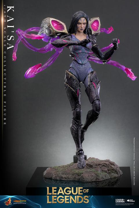Actual product image Hot Toys League of Legends figurine Video Game Masterpiece 1/6 Kai'Sa 29 cm