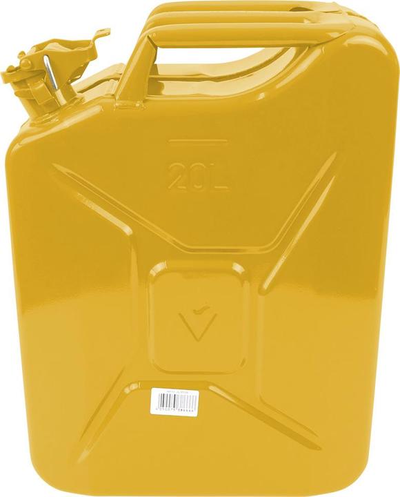 Image du produit Dönges Bidon d'essence en tôle d'acier, 20 l, jaune