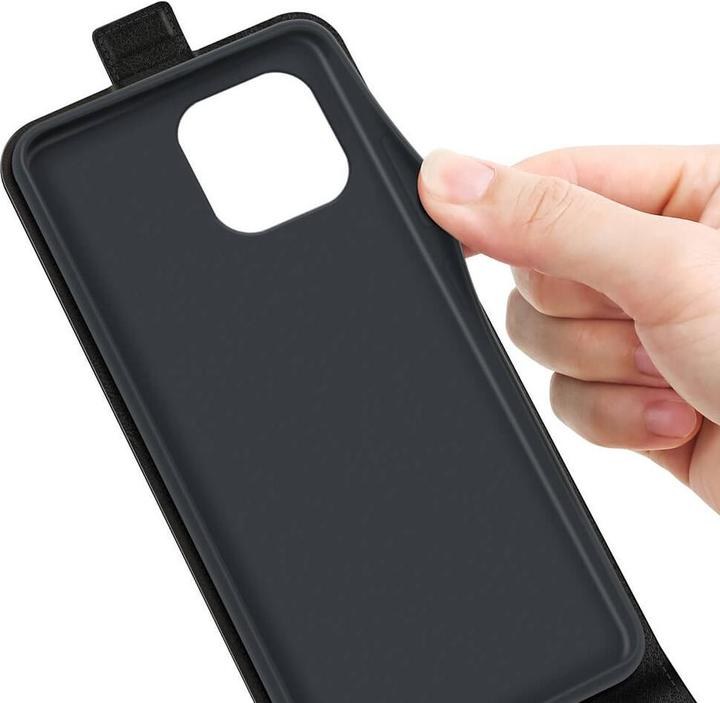 Image du produit Cover-Discount iPhone 15 - Etui flip classique vertical noir (Apple iPhone 15)