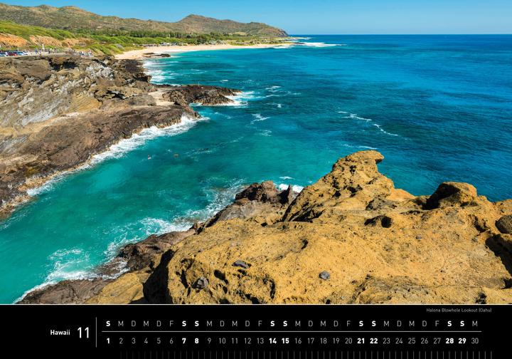 Image du produit Hawaii Premiumkalender 2026 (50 x 35 cm, Allemand)