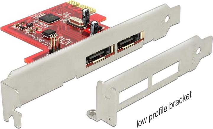 Produktbild Delock 2x eSATA, PCI-Ex1, RAID-Controller