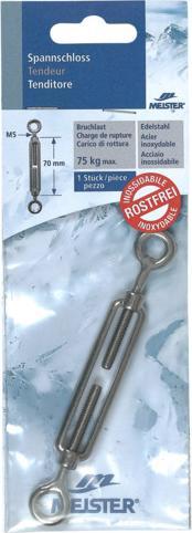Produktbild Meister Spannschloss INOX 70mm