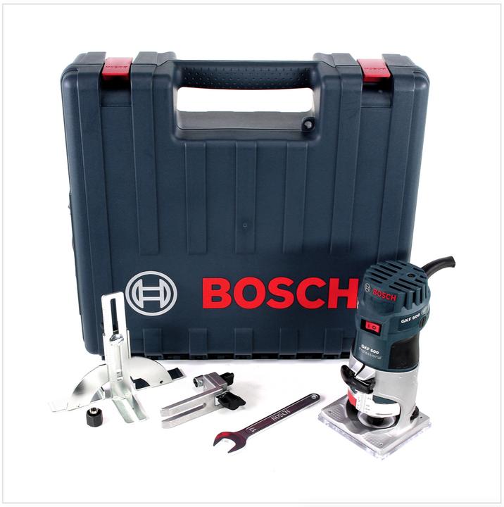 Image du produit Bosch Professional Chanfreineuse GKF 600, avec mallette d'artisanat