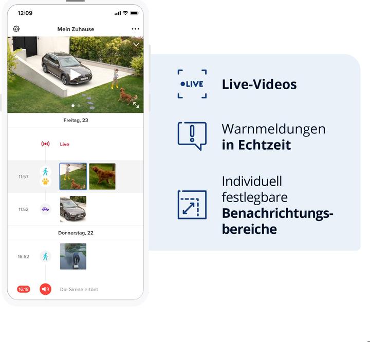Produktbild Netatmo 2x Smarte Aussenkamera (1080 x 1920 Pixel)