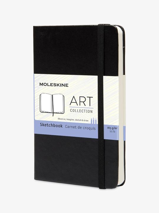 Image du produit Moleskine Carnet de croquis (A6, Blanc, Couverture rigide)