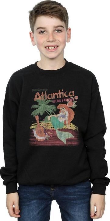 Actual product image Disney Boys The Little Mermaid Greetings From Atlantica Sweatshirt (152, 158)