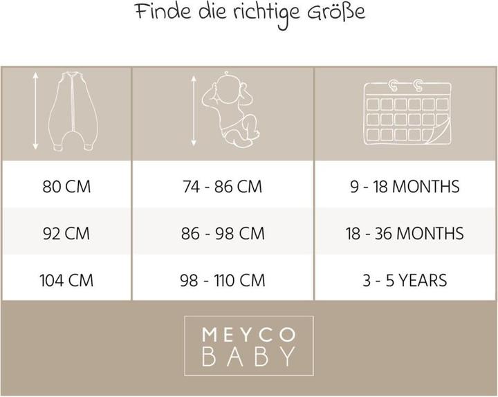 Produktbild Meyco Schlafoverall (80 cm)