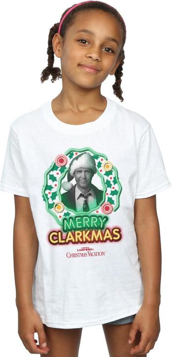 Immagine prodotto National Lampoon´s Vacation National Lampoon's Christmas Vacation Greyscale Clarkmas Maglietta Ragazze (128)