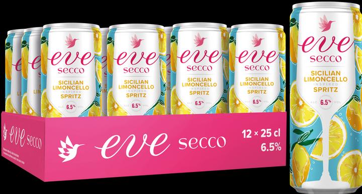 Actual product image Eve Secco Limoncello (12 x 25 cl)