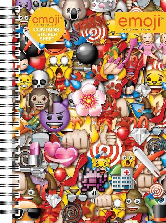 Immagine prodotto Emoji Taccuino (A5, Righe, Copertina morbida)