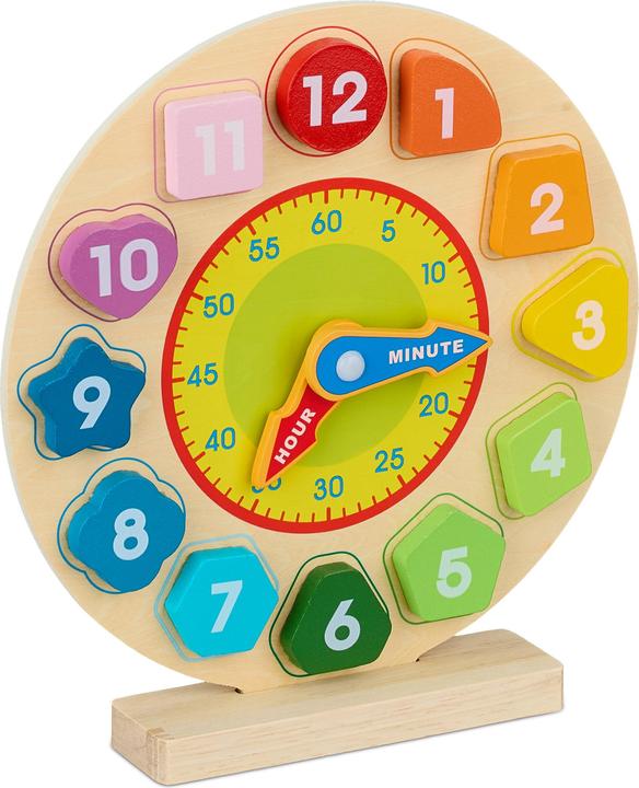 Actual product image Relaxdays Learning clock
