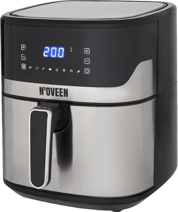 Produktbild Noveen Heissluftfritteuse AF550 6 5 l 1600 W Schwarz Silber