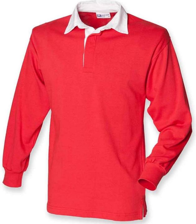 Front Row Klassisches langärmeliges Rugby Shirt