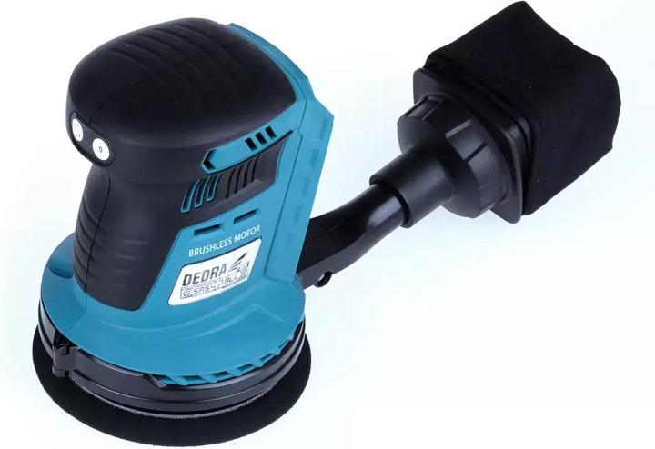 Actual product image Dedra Cordless Random Orbit Sander DED7062 (Eccentric grinder)