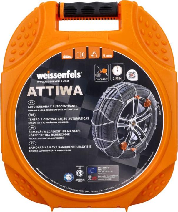 Produktbild Weissenfels ATTIWA CLACK & GO 9 Grösse: 8