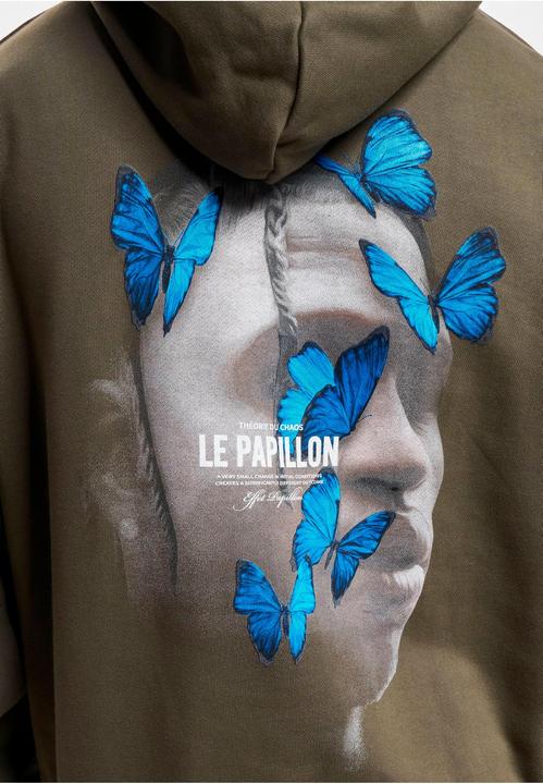 Actual product image Mister Tee Le Papillon Heavy Oversize Hoody - 16423 (L)