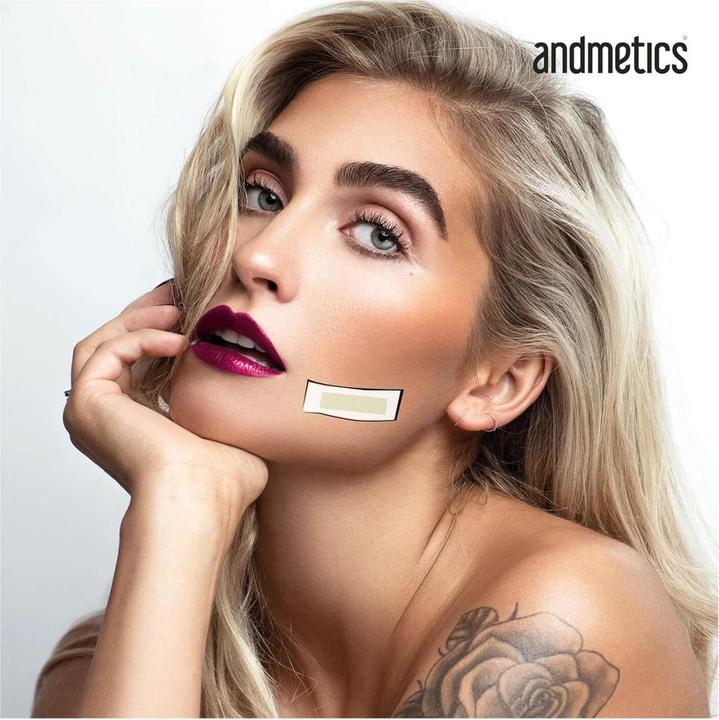 Produktbild Andmetics Gesicht Wachsstreifen (20 x)