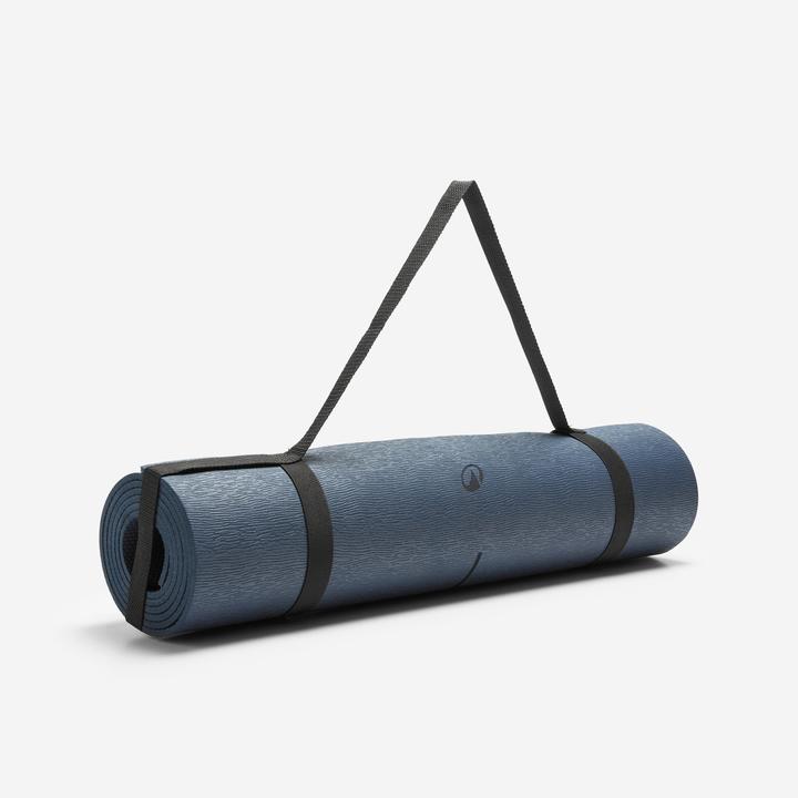Produktbild Domyos Yogamatte Einsteiger 180 cm × 50 cm × 5 mm - dunkelblau (5 mm)