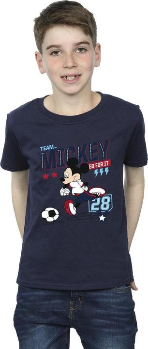 Immagine prodotto Disney Mickey Mouse Team Mickey Football Maglietta Ragazzi (128)