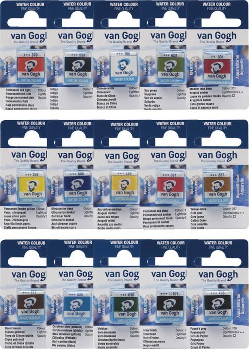 Produktbild Van Gogh Aquarellfarbe (Weiss, 10 ml)