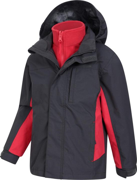 Immagine prodotto Mountain Warehouse Cannonball Giacca Impermeabile 3 In 1 Bambini (98)