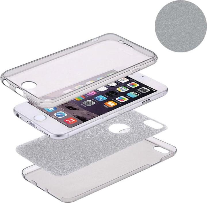 Produktbild König Design Apple iPhone X Hülle Case Handy Cover Schutz Tasche 360 Schutzhülle Bumper Grau (Apple iPhone X)