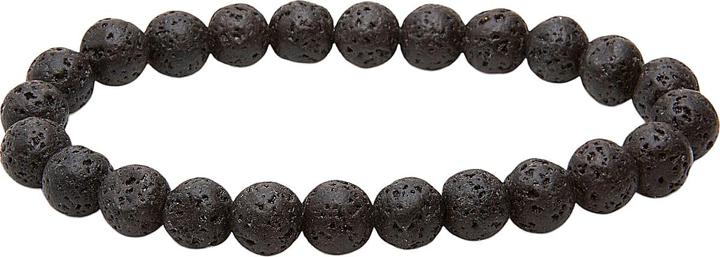 Produktbild Leyda Armband Herren Lava (20 cm, Stein)